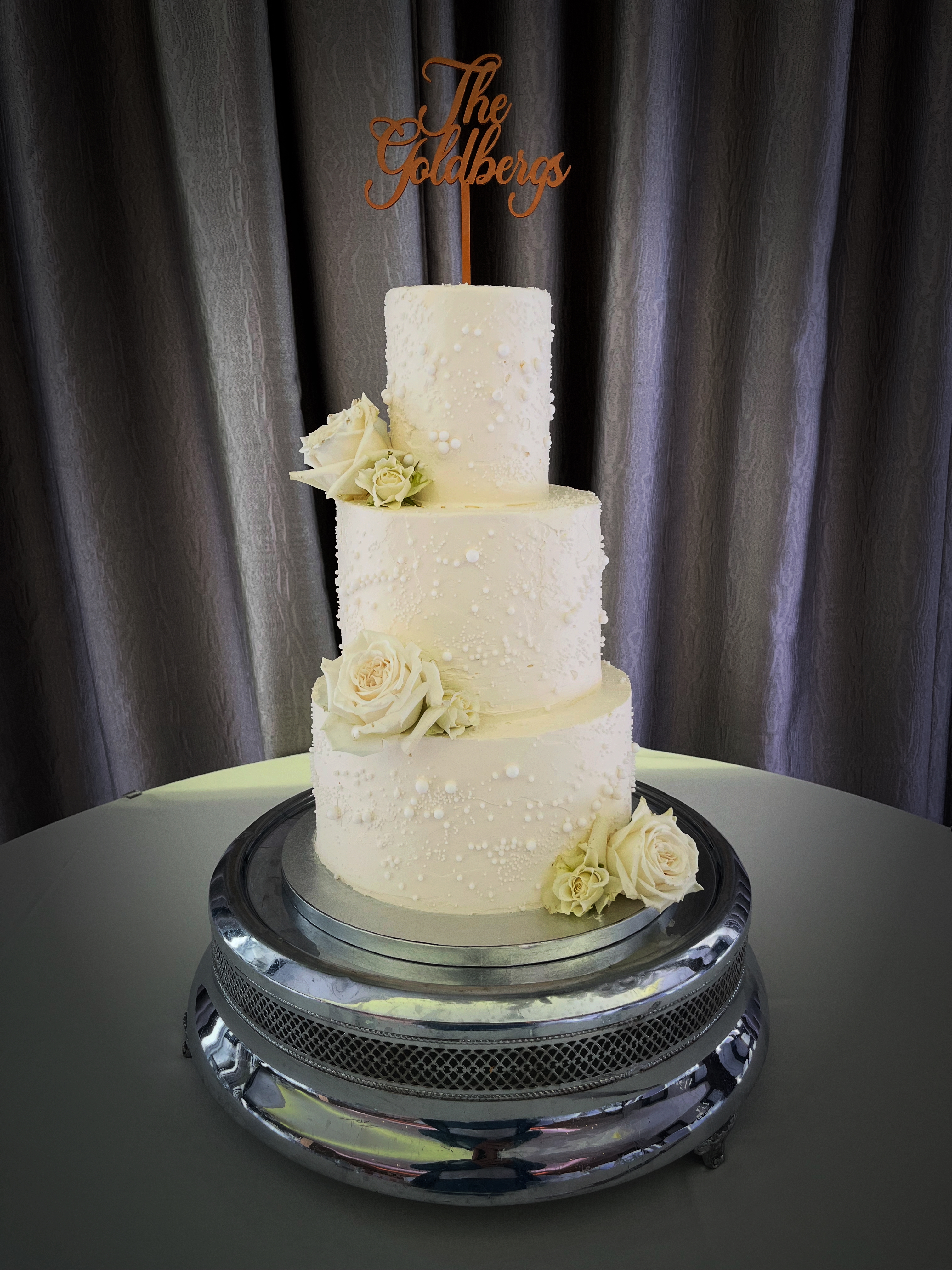 Three Tier Wedding Cake - Design 7.2