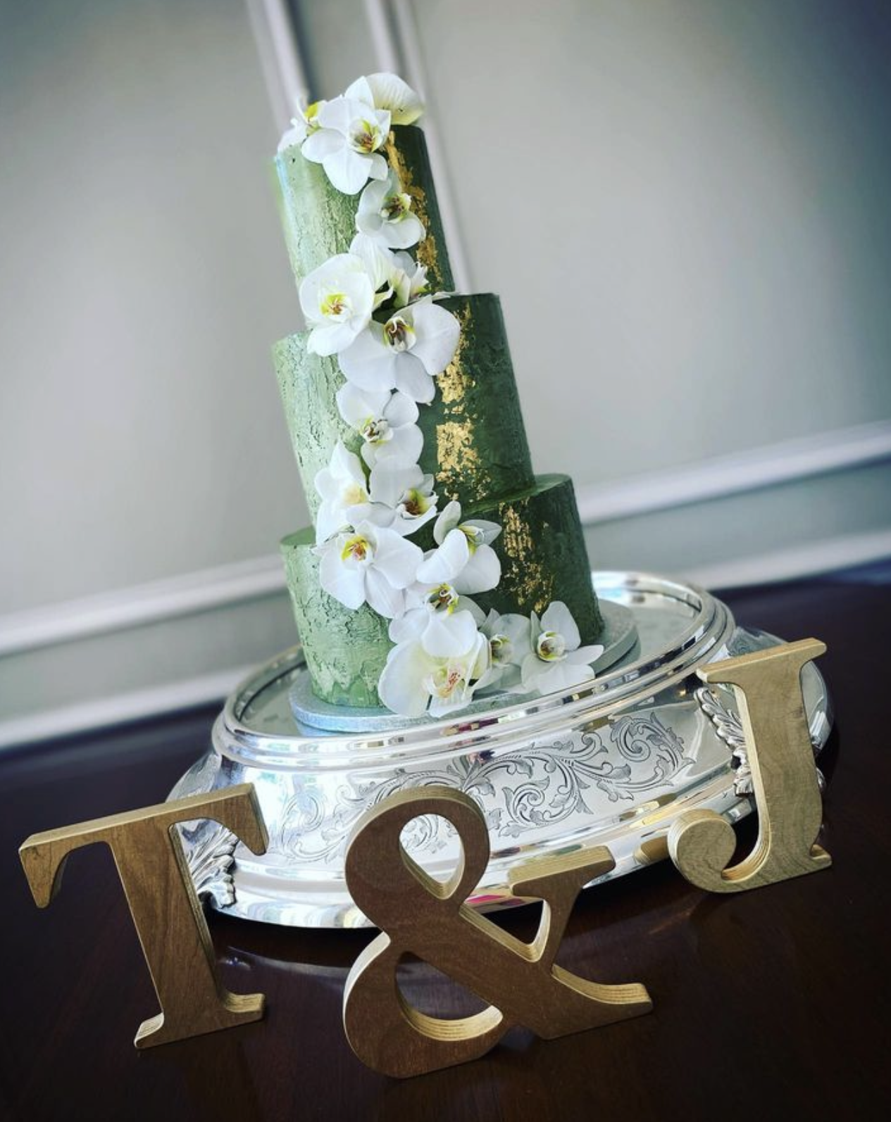 Three Tier Wedding Cake - Design 13