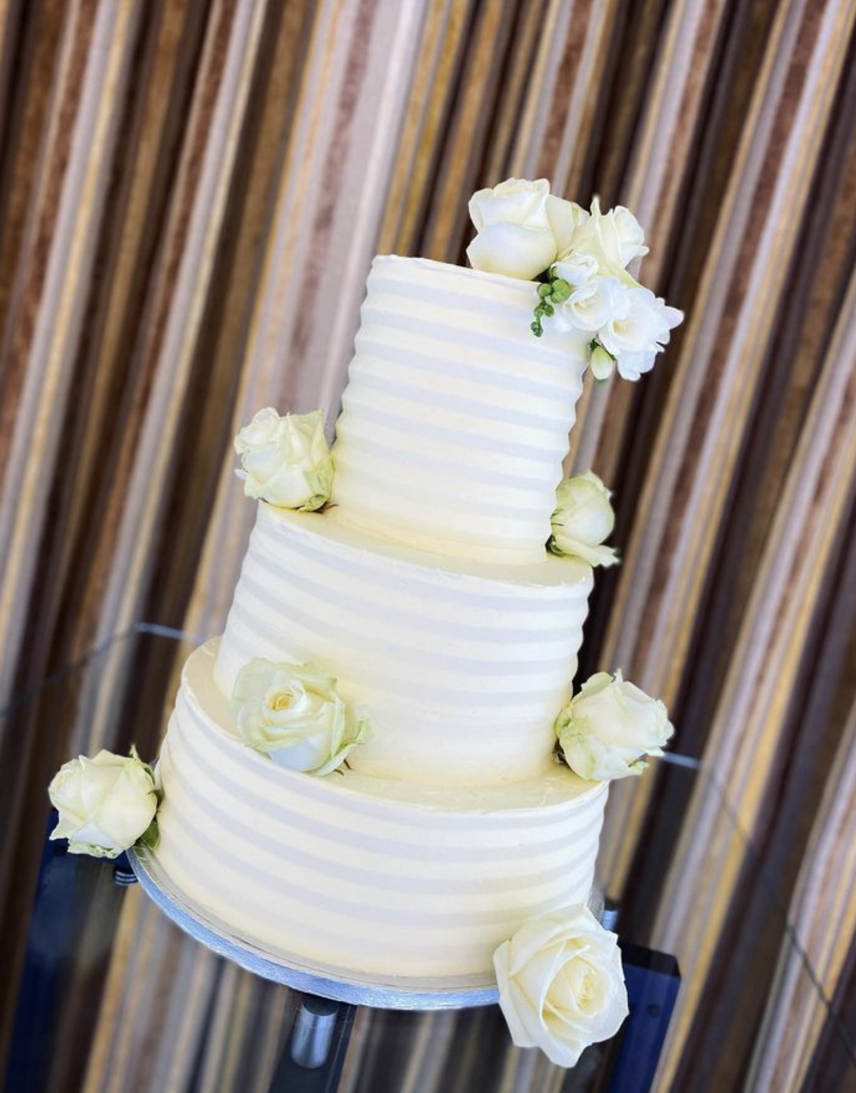 Three Tier Wedding Cake - Design 1.1
