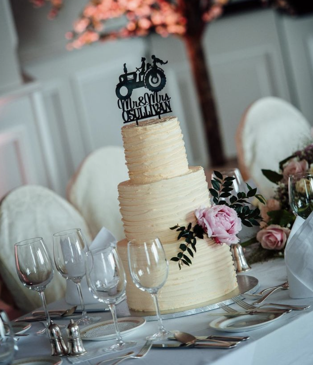 Three Tier Wedding Cake - Design 9.2