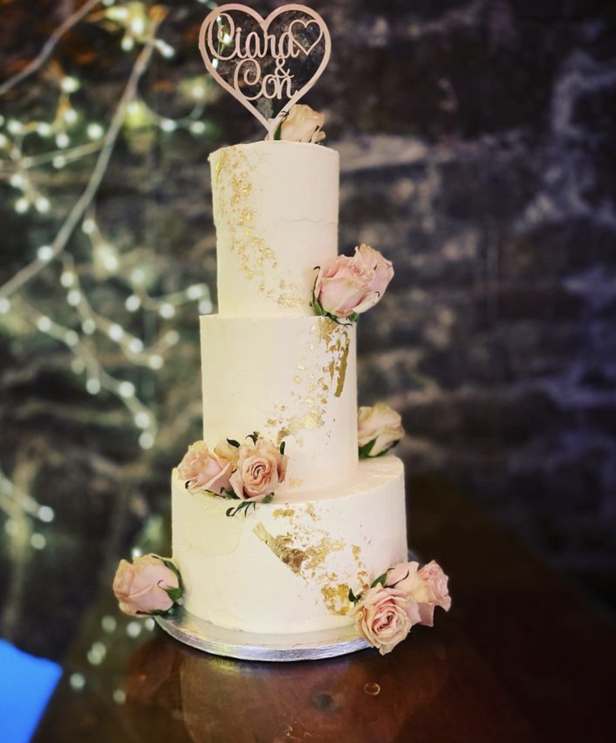 Three Tier Wedding Cake - Design 2