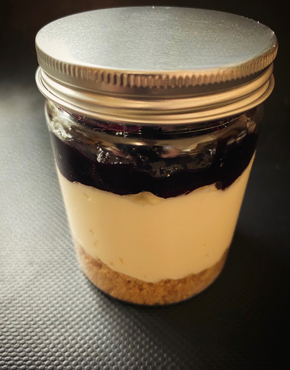 Cheesecake Jars - Blueberry and Vanilla