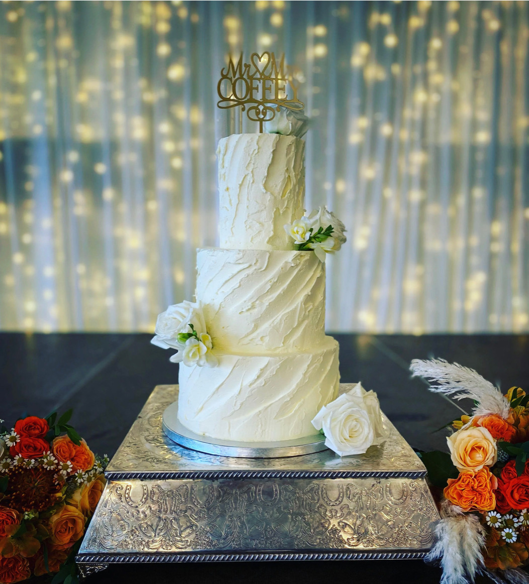 Three Tier Wedding Cake - Design 4.1