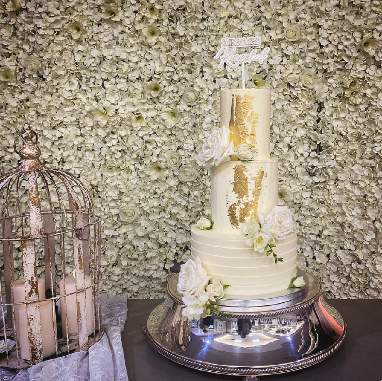 Three Tier Wedding Cake - Design 6.1