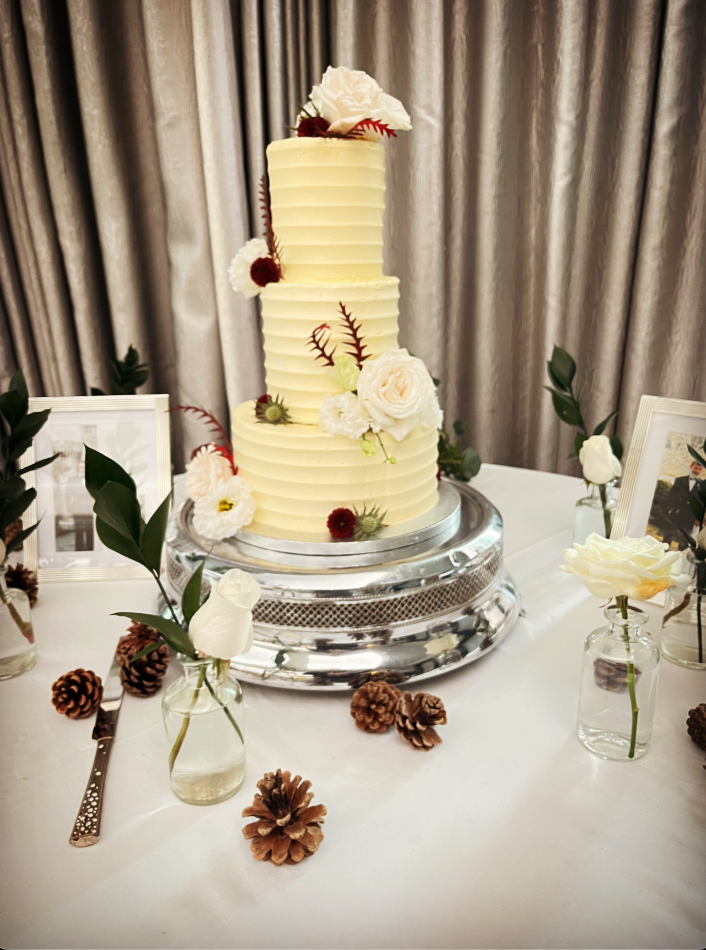 Three Tier Wedding Cake - Design 1.2