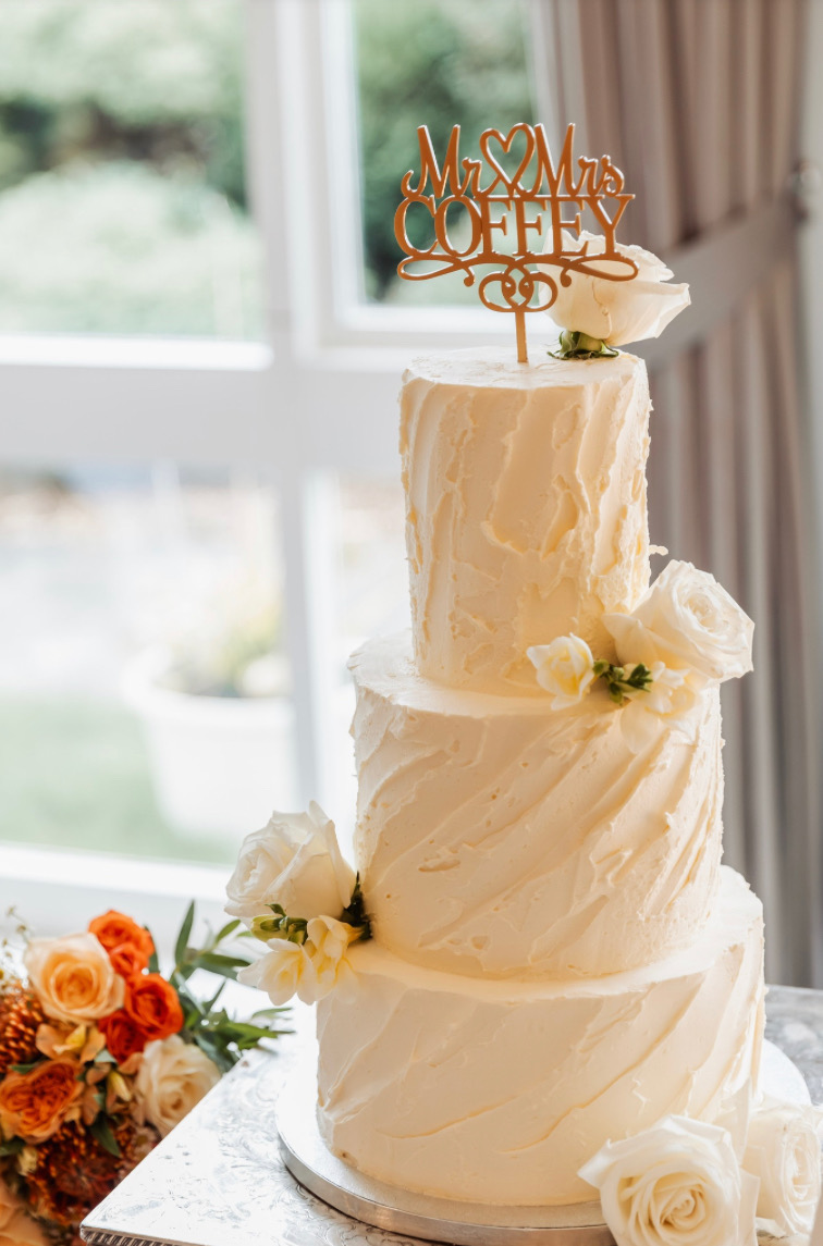 Three Tier Wedding Cake - Design 4.3
