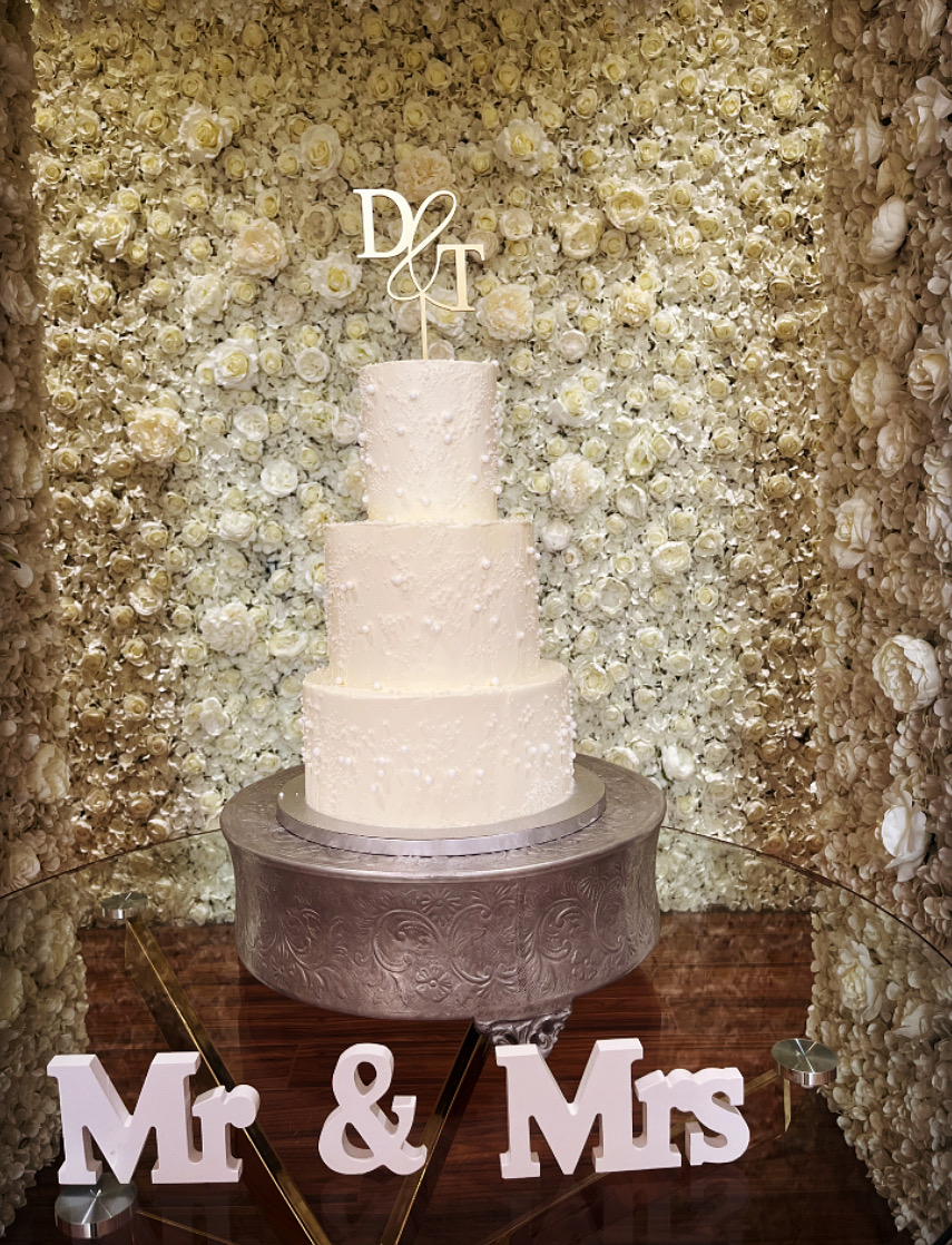 Three Tier Wedding Cake - Design 7.4
