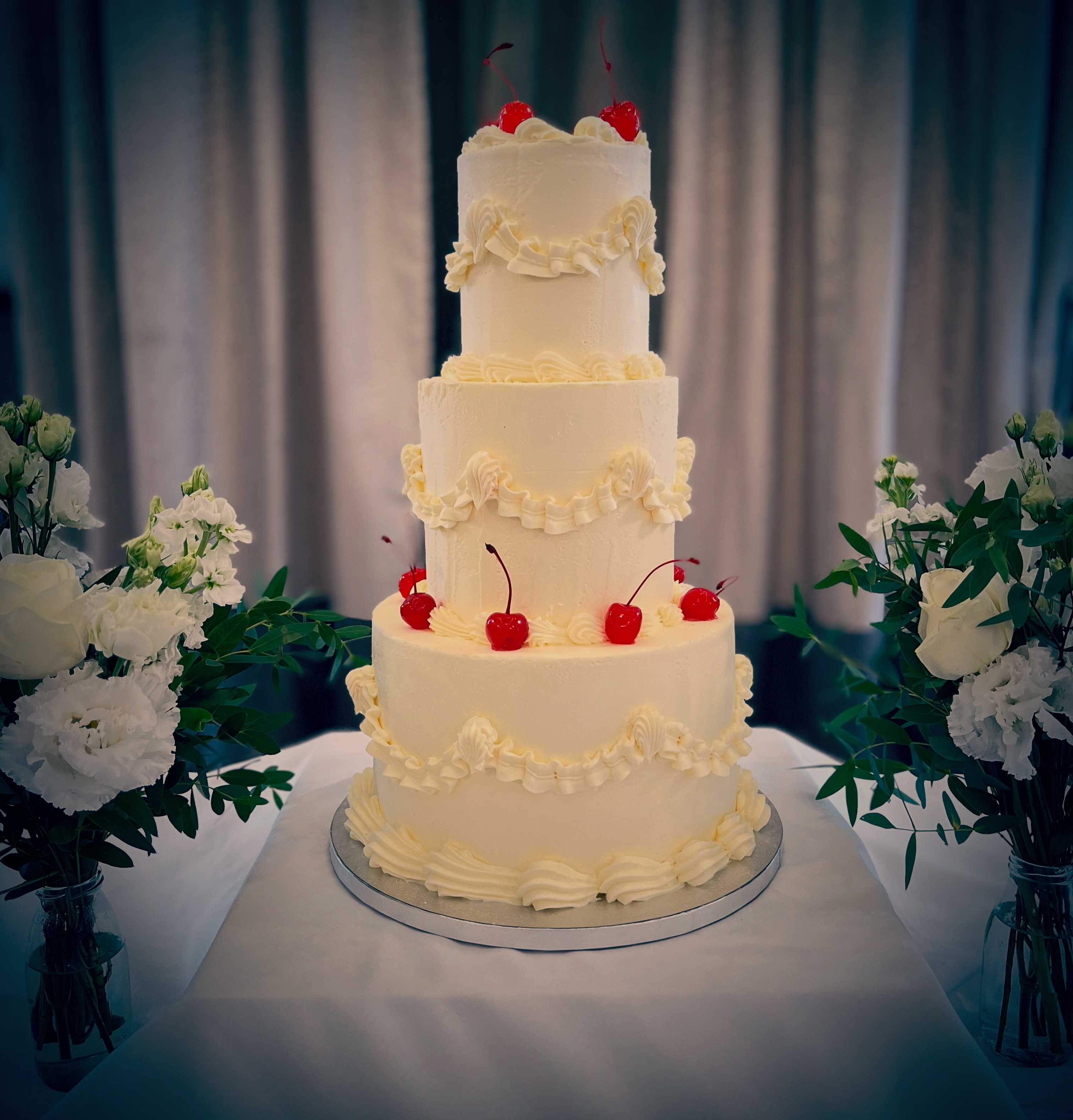 Three Tier Wedding Cake - Design 11