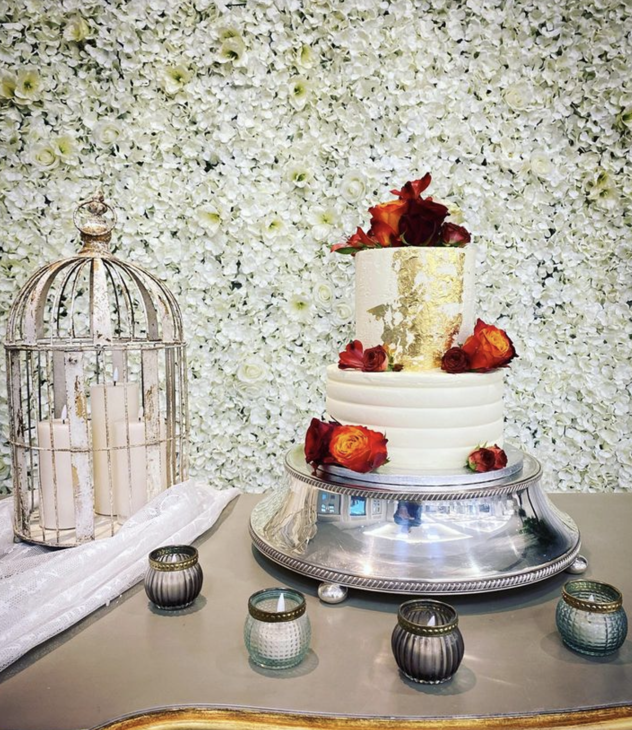 Two Tier Wedding Cake - Design 7