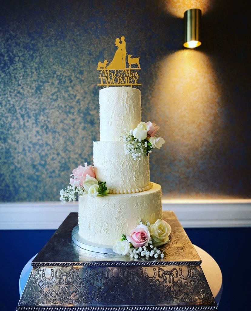 Three Tier Wedding Cake - Design 5