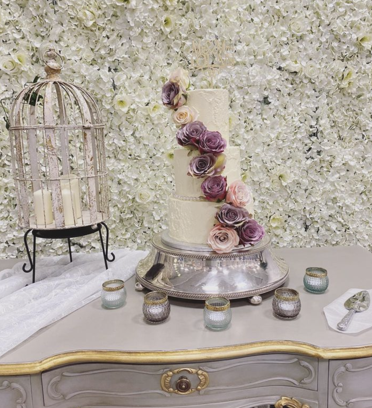 Three Tier Wedding Cake - Design 3