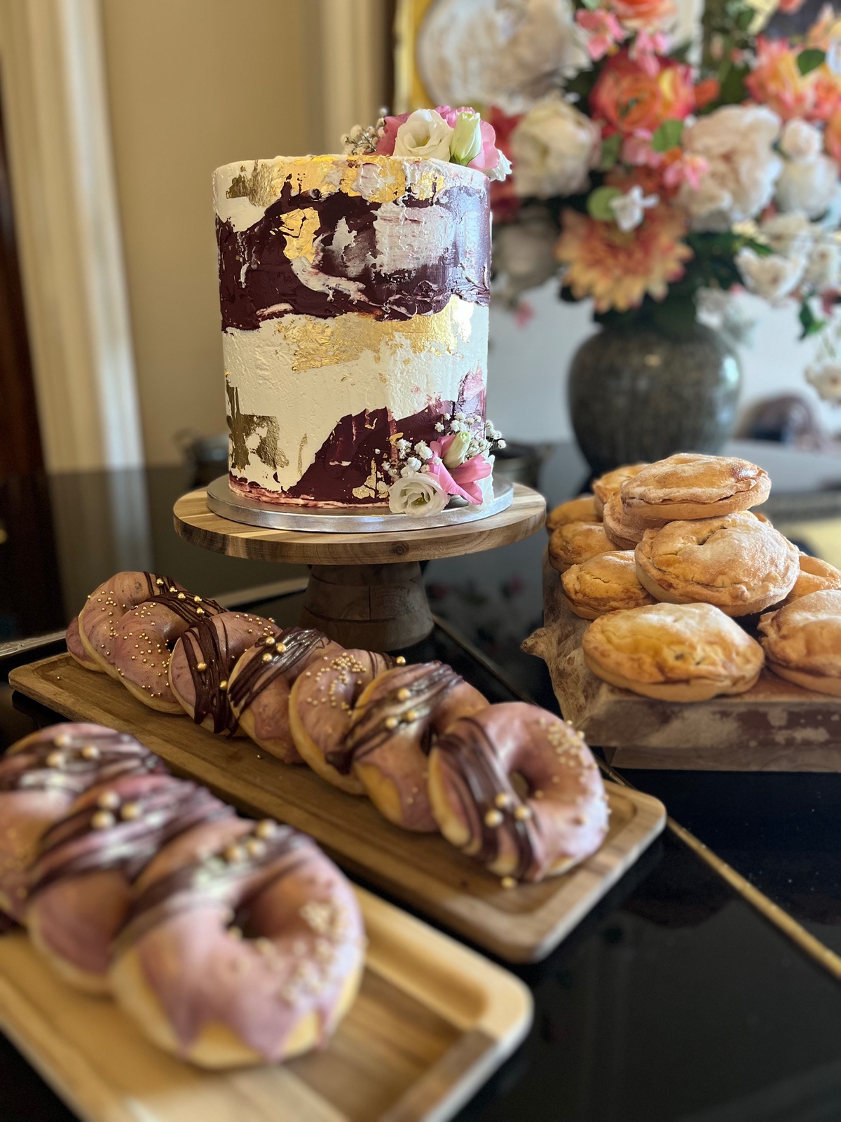 One Tier Wedding Cake - Design 6.1