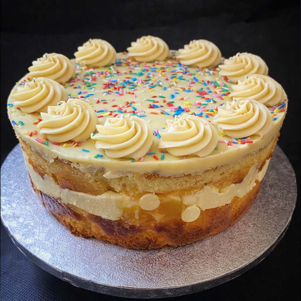Cakes - Lemon and White Chocolate Truffle Cake