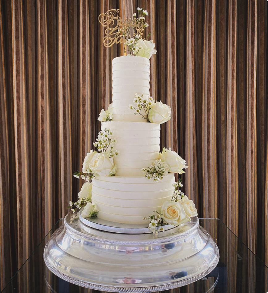 Three Tier Wedding Cake - Design 1